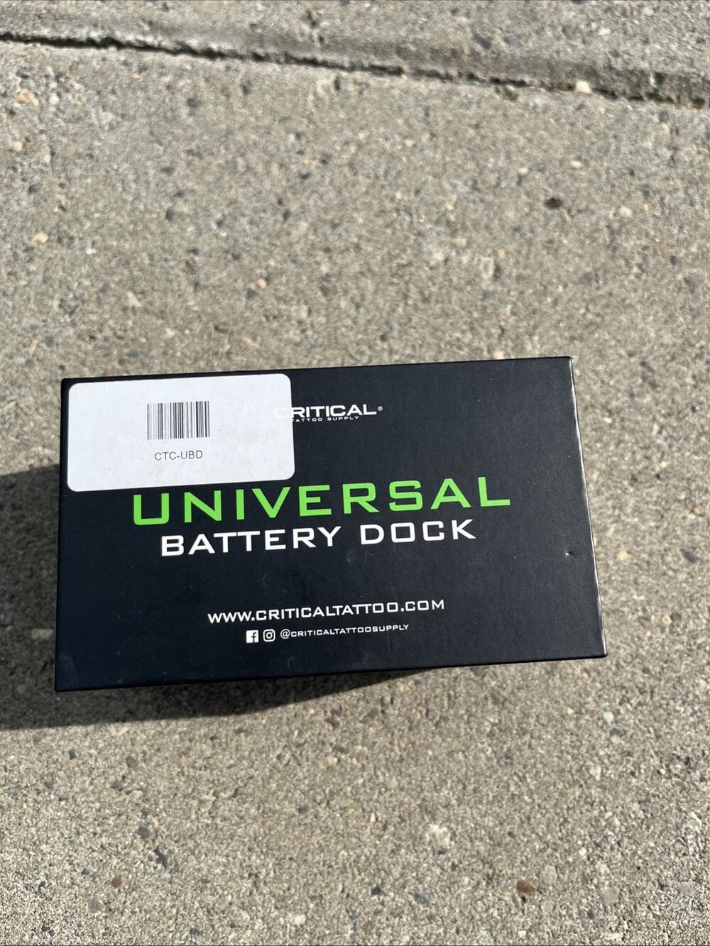 Critical Tattoo Universal Battery Dual Dock